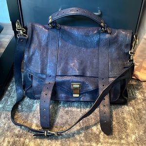 Auth Proenza Schouler PS1 Medium - GUC - Navy Blue